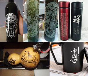 雅安宝兴县酒瓶葫芦工艺品激光雕刻机